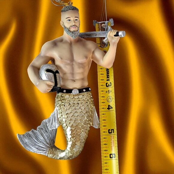 December Diamonds 55-55169 Swordfish Merman Ornament - Picture 6 of 14